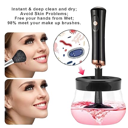 LIMPIADOR DE BROCHAS DE MAQUILLAJE