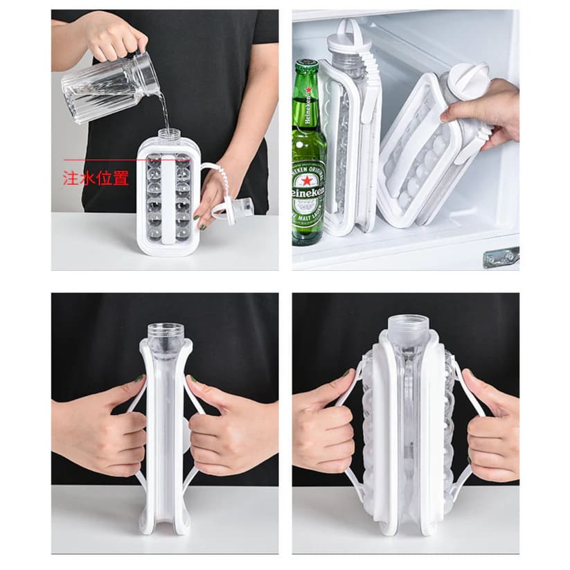 TOMATODO PARA HACER HIELO EN FORMA DE BOLAS