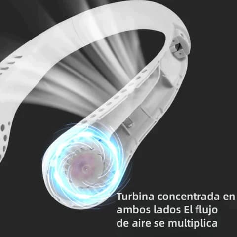 VENTILADOR DE CUELLO PORTATIL RECARGABLE