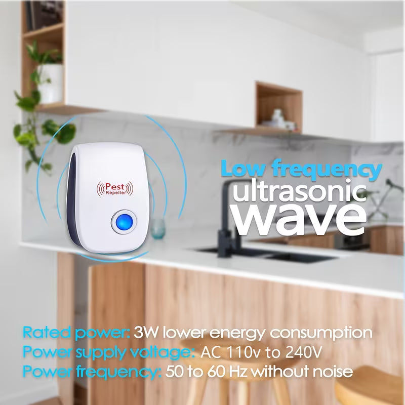 REPELENTE ULTRASONICO PRODUCTO PARA ELIMINAR  ROEDORES